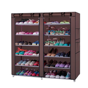 Zipper Shoe Rack