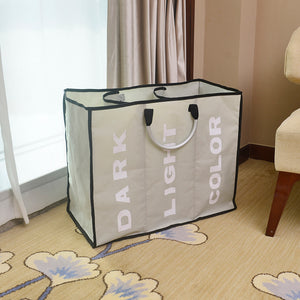 Laundry Basket 3 Sorter Hamper