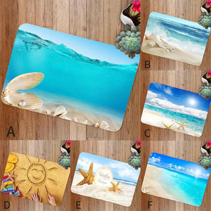 Beach theme Bathmats